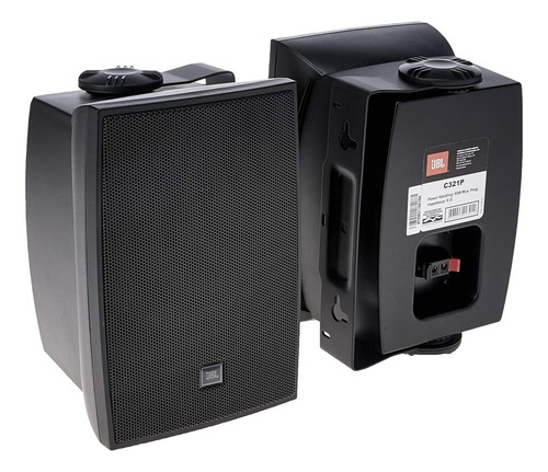 Caixa Passiva Para Ambiente Preta (par) 60w C321p - Jbl