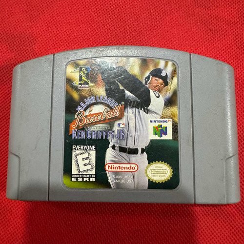 Major League Baseball Ken Griffey Jr Nintendo 64 N64