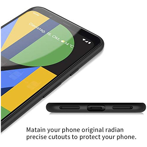 Funda Para Google Pixel 4, Soft Tpu Matte Finish Mobile P