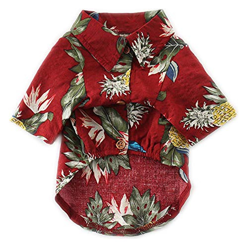 Ct Coutudi - Camisa Hawaiana Para Perro Aloha, Camisa Para .