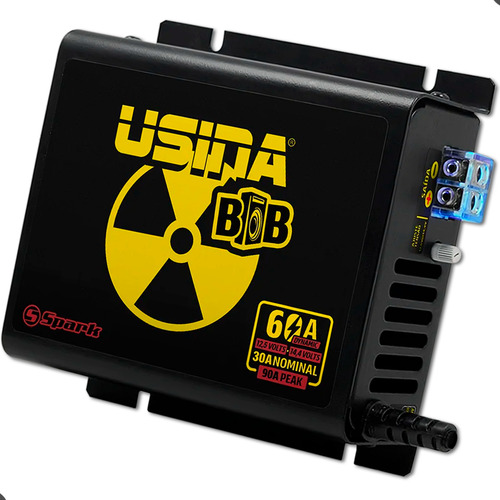 Fonte Usina Bob 60a Bivolt Automática Carregador Bateria Cx