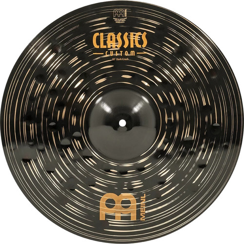 Imagen 2 de 6 de Platillo Meinl 18 Dark Crash Classic Custom Cc18dac