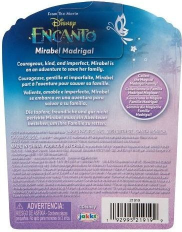 Imagen 6 de 6 de Encanto - Mirabel Con Acordeon - 8 Cm De Alto - Original