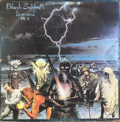 Disco Lp - Black Sabbath / Live Evil Vol.2. (1983)