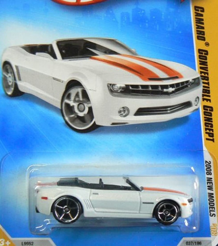 2008 New Models Blanco Camaro Convertible Concept