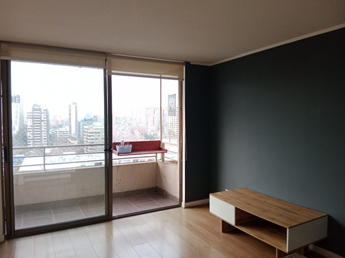 Depto En Piso 14 Con Vista Despejada Con 1d, 1b E Y B, Ñuñoa