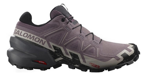 Tenis Trail Salomon Speedcross 6 Morado Mujer L41742900