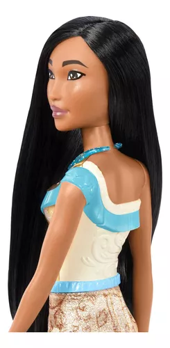 DISNEY Princesa, Pocahontas Muñeca, Princesas Mattel, Juguete Niña 3 años +