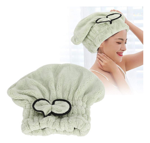 Toallas Para Secar El Cabello, Gorro De Microfibra Para