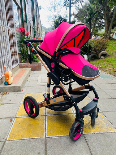 Coche Moises Estilo Europeo Usado Para Niña