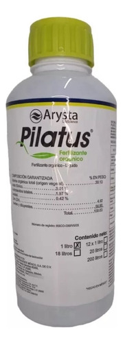 Pilatus Abono Organico Upl 12 Litros