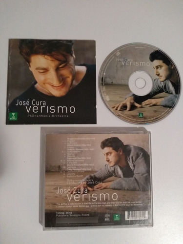 Cd José Cura Verismo Philharmonia Orchesta