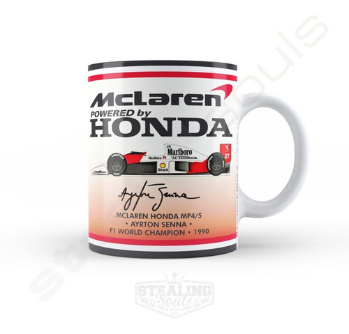 Taza | Senna | Mclaren Honda Mp4/5 | F1 World Champion 1990