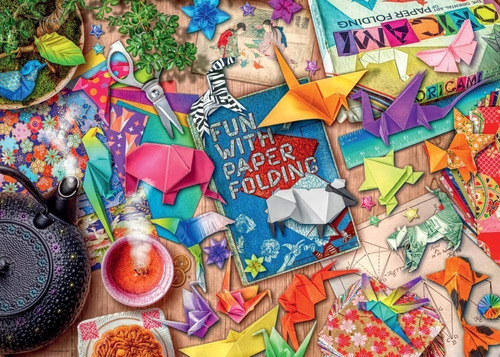 Puzzle Rompecabezas De 1000pzs Origami Ravensburger