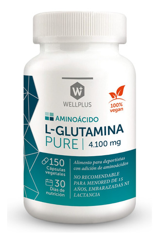L-glutamina Pure Wellplus