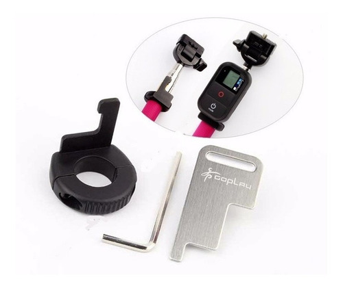 Imagen 2 de 6 de Kit Gopro Porta Control Remoto Wifi Para Monopod Ramos Mejia