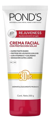 comprar Pond's Crema Anti-arrugas Protección Rejuveness Fps30 200g