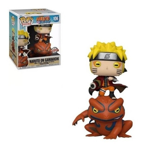 Funko Pop Naruto Exclusivo Special - Naruto On Gamakichi