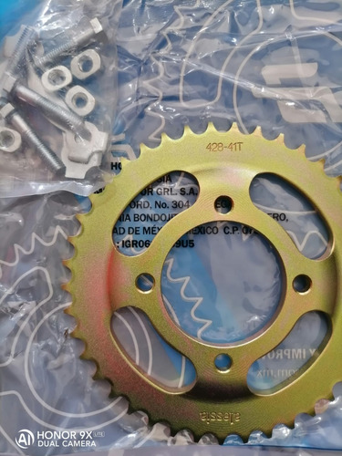 Sprocket Corona 41 Dientes  Italika Ft125 Ft150ts Dt125dt150