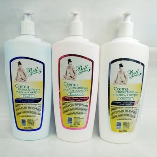 Crema Humectante Para Manos Y Cuerpo Bell - g a $11