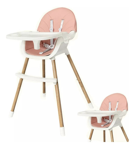 Silla Alta Para Comer 5 En 1 Periquera Bebe Niños 6-60 Meses