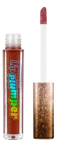 Lip Plumper Tonos Nude Kleancolor Efecto  Voluminizador Color Cinnamon Stick