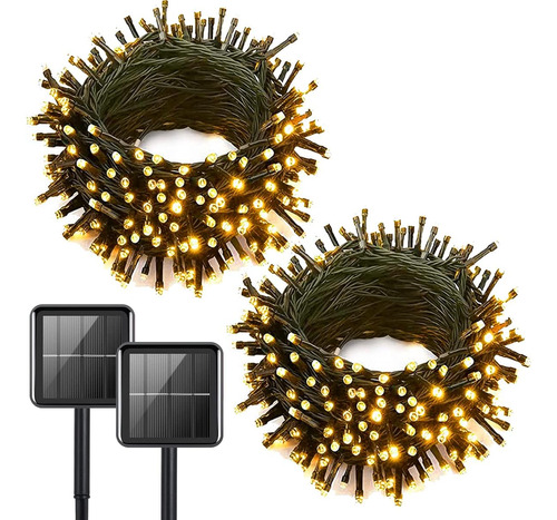 Solar String Lights Outdoor Waterproof, 92ft 240 Leds W...