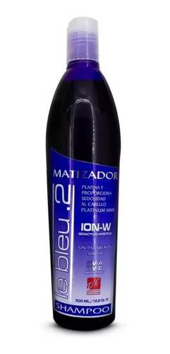 Shampoo Matizador Le Blue 500 Ml Dconde 3 Piezas