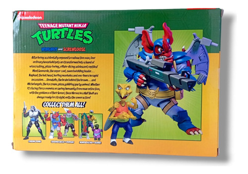 Tortugas Ninja Neca Tmnt Wingnut & Screwloose 2-pack