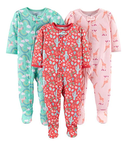 Simple Joys By Carter's Baby Girls' Loose-fit Polyester Jers