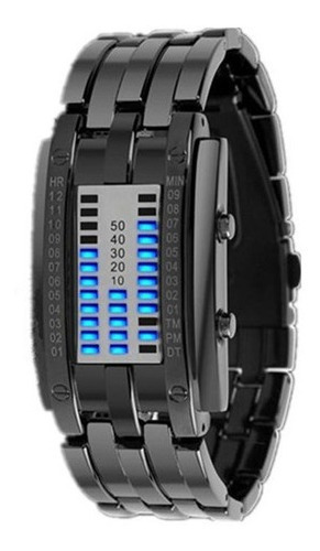 Binario Reloj Electrónico Pareja Con Impermeable Led 2pc