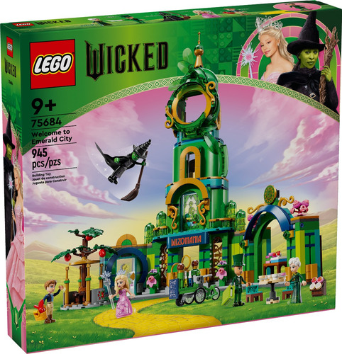 LEGO® Wicked Bem-vindo ao brinquedo Emerald City 75684