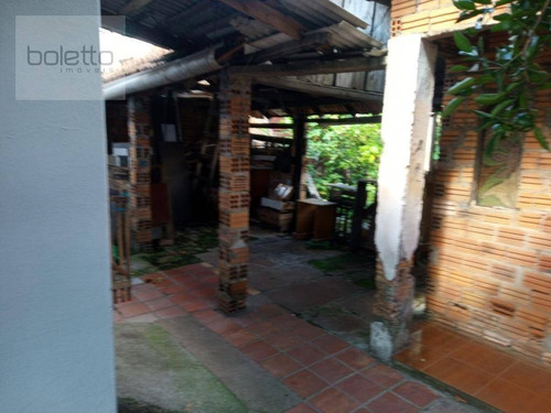 Boletto Imóveis Vende Terreno Com 363m², 2 Casas Em Cachoeirinha - Ca0249