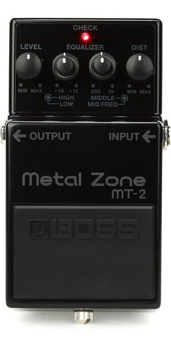 Pedal Guitarra Boss Metal Zone 30 Aniversario