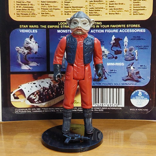 Figura Nien Nunb Kenner 1983 Vintage C/accesorios Originales