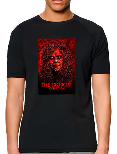 Remera El Exorcista Portada Red Poster Personalizada Algodón