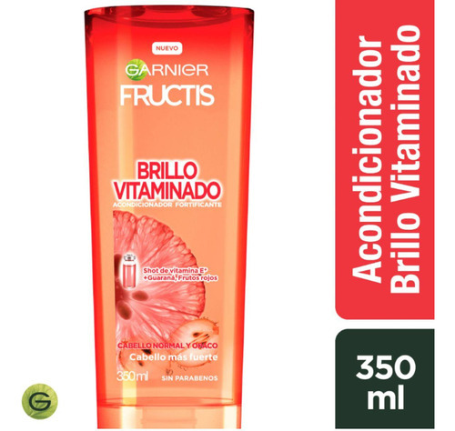  Acondicionador Brillo Vitaminado 350ml Fructis