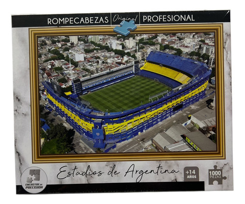 Rompecabezas Puzzles Boca Desafía Tu Mente Y Armá Tu Estadio