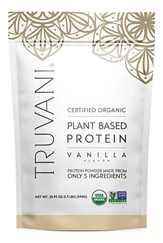 Proteína En Polvo Truvani Proteína De Guisante Vegana Orgáni