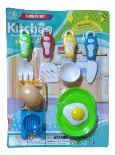 Set De Cocina Con Accesorios - Kitchen 