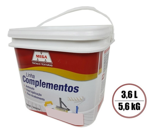 Parede Cimento Queimado Cinza Escuro Com Massa Mega 5,6kg