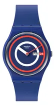 Comprar Reloj Swatch Swatch Blue To Basics So28n703 Color de la correa Azul marino Color del bisel Azul Color del fondo Azul