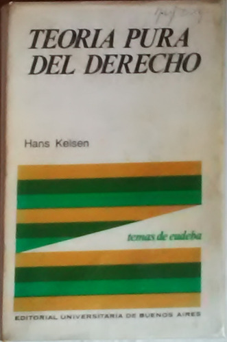 Teoria Pura Del Derecho Hans Keisen 