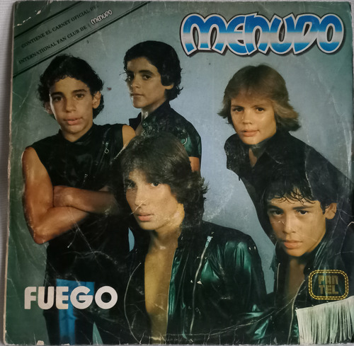 Jch- Menudo Fuego Disco 1981 Lp (Usado)