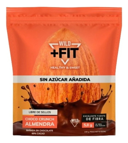 Choco Crunch Almendra 100g Wild Fit