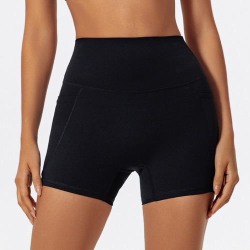 Shorts Deportivos Mujer Licra Corte Alto Yoga Diseño Limpio