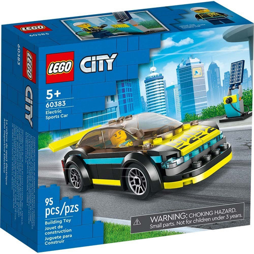 Número de peças do carro esportivo elétrico Lego City 95