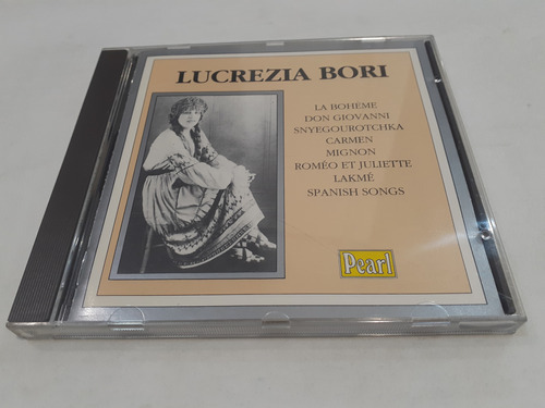 Lucrezia Bori - Cd 1990 Inglaterra Como Nuevo Mint 