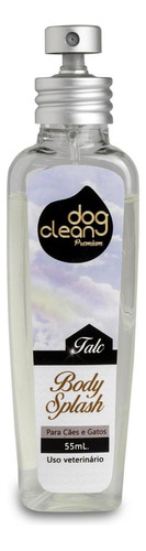 Perfume Body Splash Talc 55ml Dog Clean