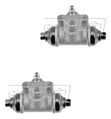 Set Cilindros Ruedas Tra Dodge Attitude 4 Cil 1.4l 06/11